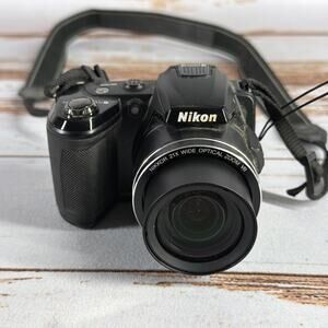 Nikon COOLPIX L120 14.1MP Digital Camera – Black – Used & Tested